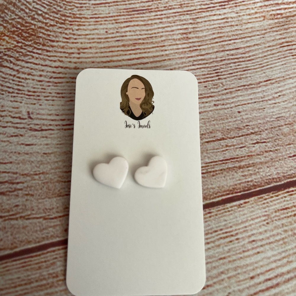 Handmade Polymer Clay Stud Earrings